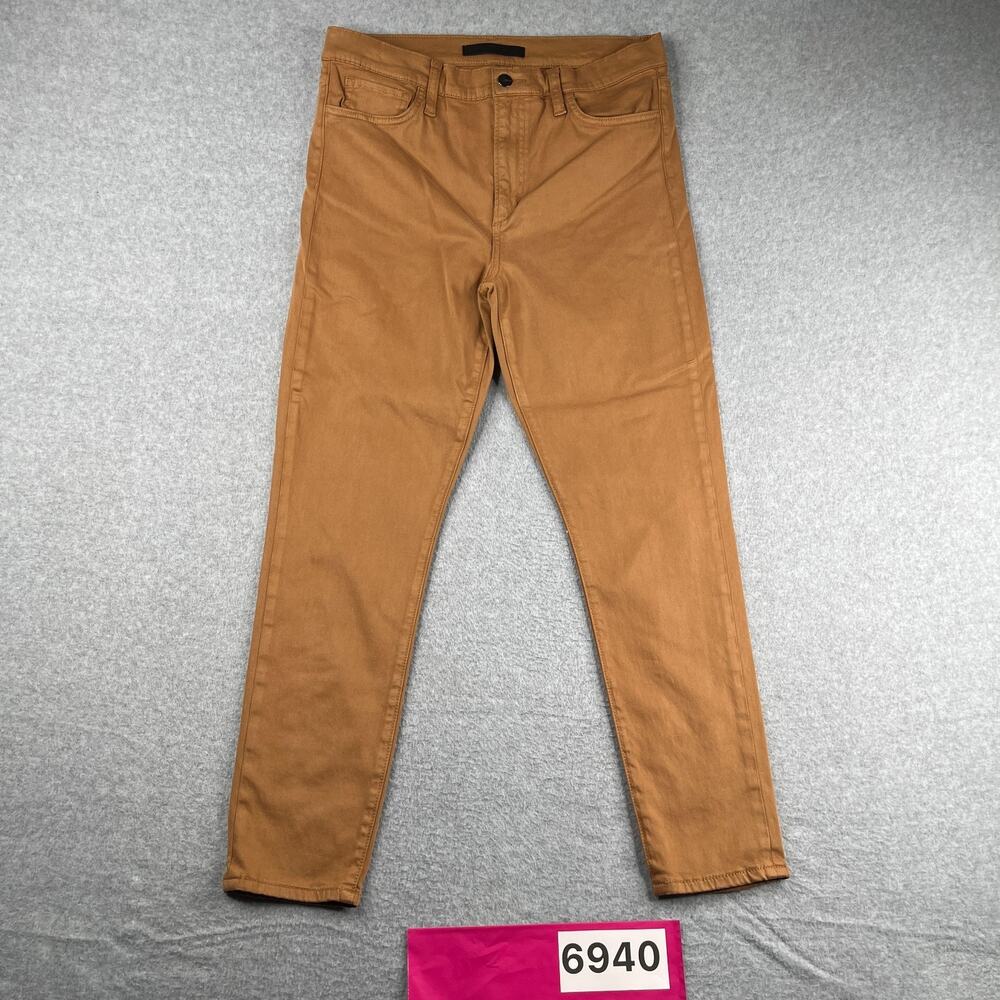 Joe's The Charlie High Rise Skinny Ankle Brown Pants Womens Size 32